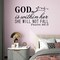 Bible Verse Wall Decals, God Wall Decals, Quotes Christian Religious Family -28"X16"
